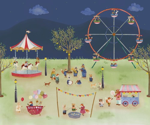 Mural FUNFAIR Casadeco OUTT202996907NW 1