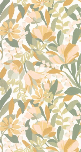Tapeta FLOREA VERT MOUSSE Caselio 107967753 1