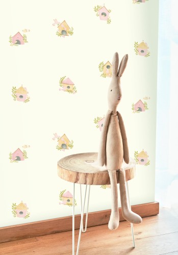 Tapeta HOME SWEET HOME ROSE BLUSH Casadeco 202894224 2
