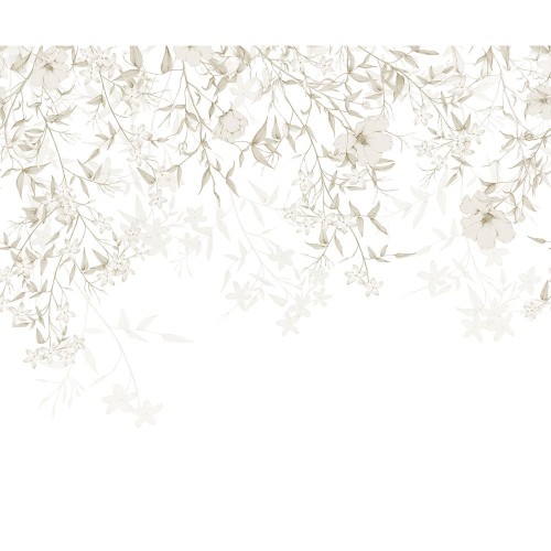 Mural FLORE ENCHANTEE NATUREL Casadeco 200191307, 200191308, 200191309 1