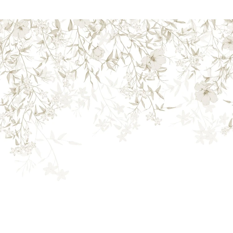 Mural FLORE ENCHANTEE NATUREL Casadeco 200191307, 200191308, 200191309 1