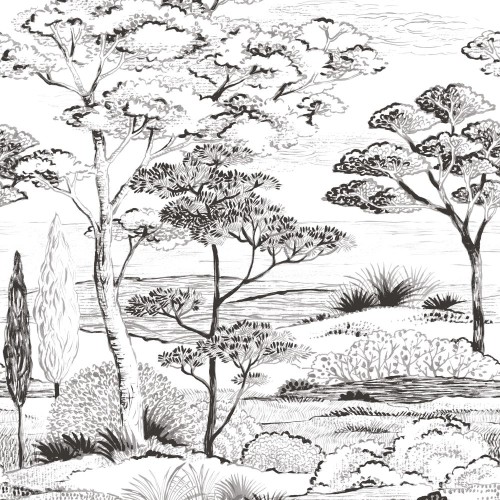 Mural PIANA GRAVURE Casadeco 89159003, 89159004 1