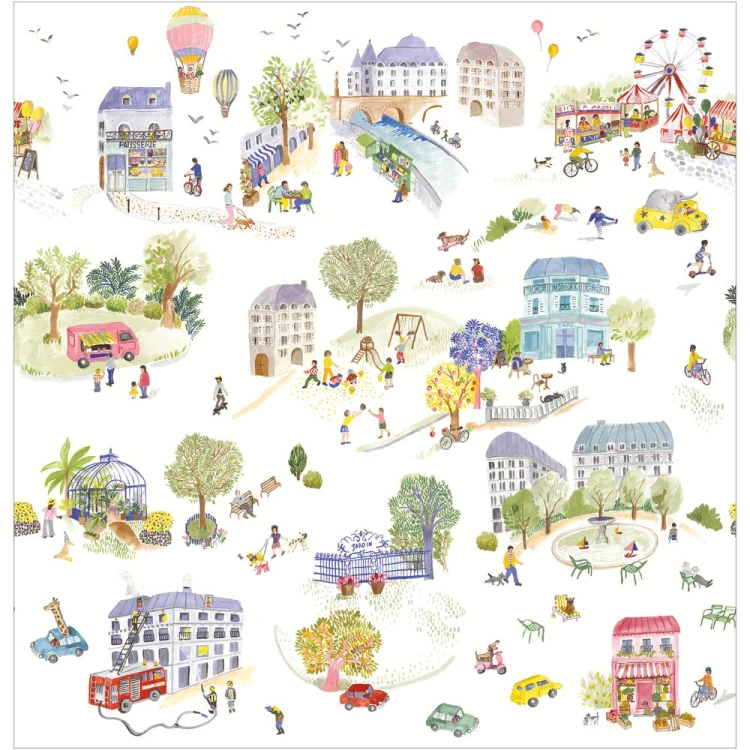 Mural DREAMING VILLAGE Caselio 107709909 1
