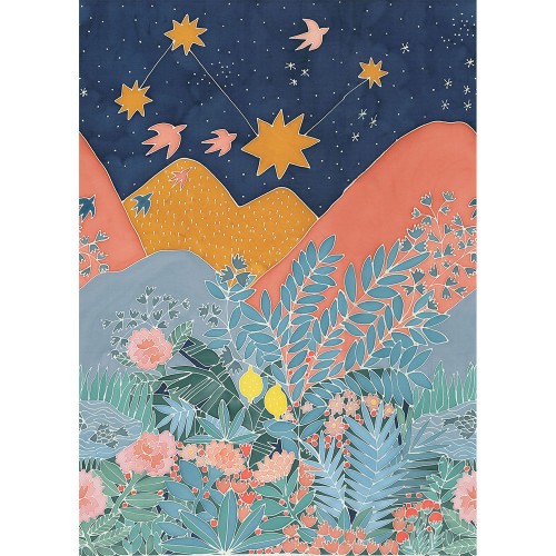 Mural HYGGE PANORAMIQUE DREAMLAND MULTICOULEURS Caselio 100617123 1