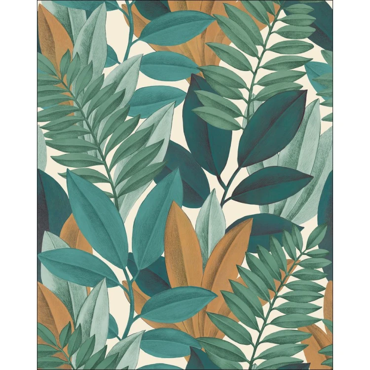 Mural TROPICAL PARADISE VERT Caselio 105167703, 105167704, 105167705 1
