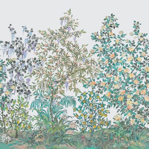 Mural CONFIDENCES SOUS L'ORANGER Casadeco 200117909 1