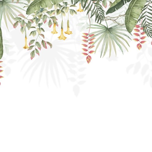 Mural BIRD OF PARADISE TROPICAL Casadeco 89197007, 89197008, 89197009 1