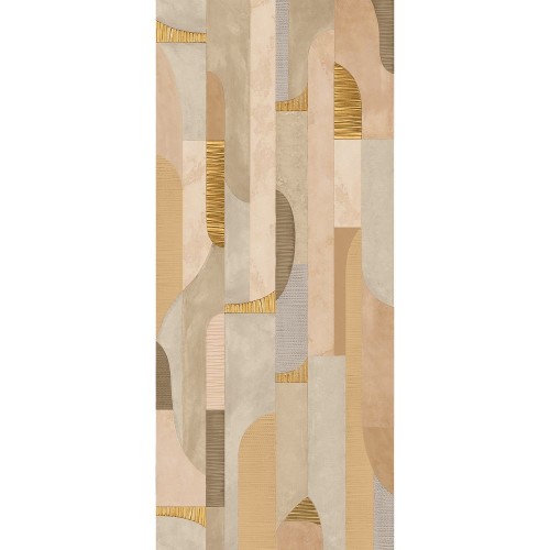 Mural MURMURES DU MISTRAL BEIGE TAUPE Casamance 78230127 1