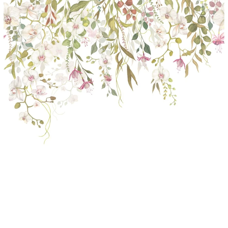 Mural ORCHIDEES EN VOL INTISSE Casadeco WDWT202167009NW 1