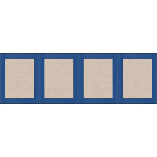 Mural SOUBASSEMENT JUTE S BLEU ELECTRIQUE Caselio 105226060 1