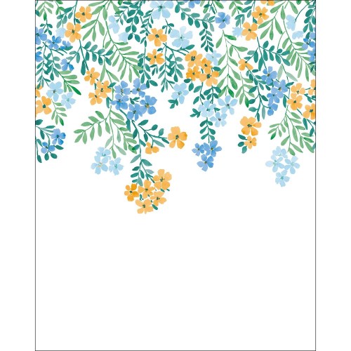 Mural FLOWERFALLS BLEU Caselio 104636303, 104636305 1